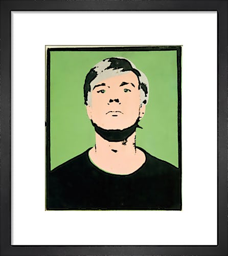 Self-Portrait, 1964 (on green) by Andy Warhol