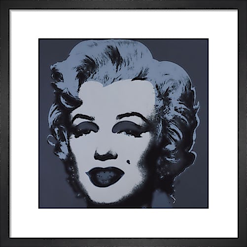 Marilyn Monroe Marilyn 1967 Black Art Print By Andy Warhol King Mcgaw