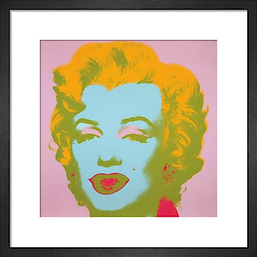Marilyn Monroe (Marilyn), 1967 (pale pink) by Andy Warhol