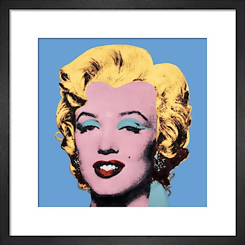 Shot Blue Marilyn, 1964 by Andy Warhol