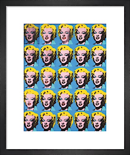 Twenty-Five Colored Marilyns, 1962 by Andy Warhol