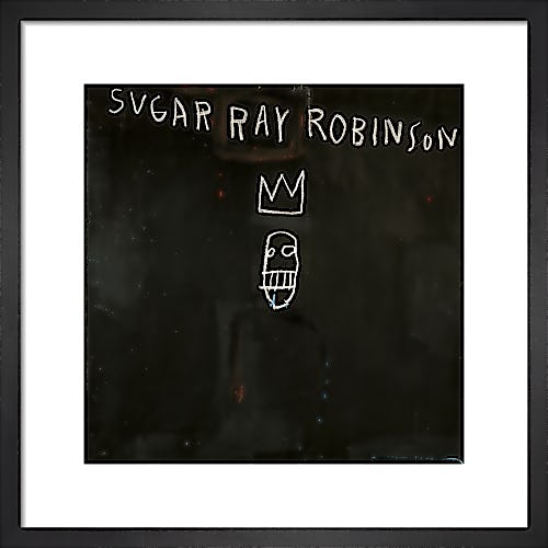 Untitled (Sugar Ray Robinson) 1982 by Jean-Michel Basquiat