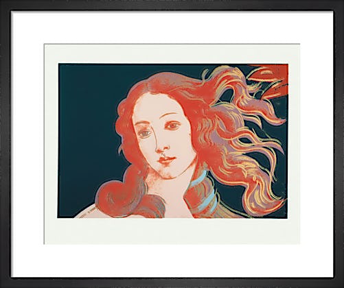 Details of Renaissance Paintings, 1984 (Sandro Botticelli, Birth of Venus, 1482) by Andy Warhol