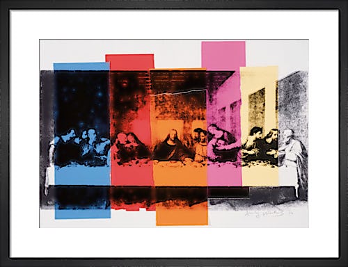 Detail of The Last Supper, 1986 by Andy Warhol
