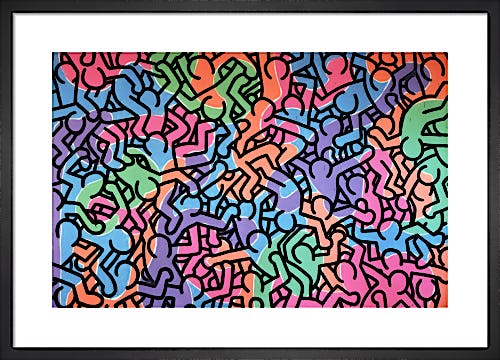 Untitled, 1985 (figures) by Keith Haring