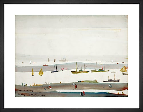 The Estuary, 1956-59 by L.S. Lowry