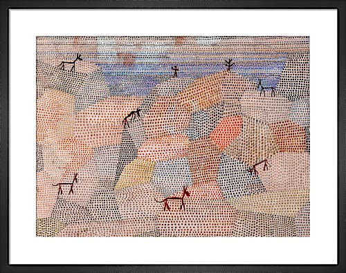 Landschaft Mit Eseln (Landscape with donkeys) 1932 by Paul Klee
