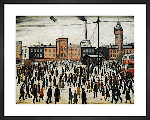Going to Work by L.S. Lowry