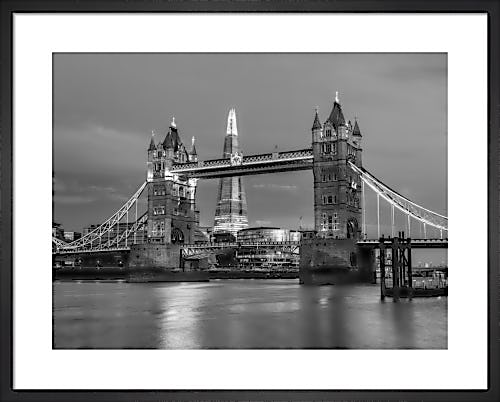 Tower Bridge and the Shard by Assaf Frank