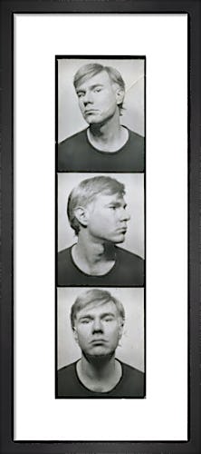 Self Portrait, c.1964 (photobooth pictures) by Andy Warhol