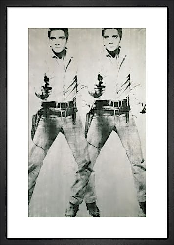 Double Elvis, 1963 by Andy Warhol