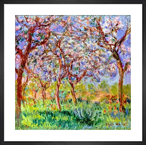 Printemps a Giverny by Claude Monet