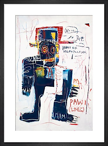 Irony of Negro Policeman, 1981 by Jean-Michel Basquiat
