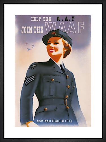 Help the RAF - Join the WAAF by Abram Games