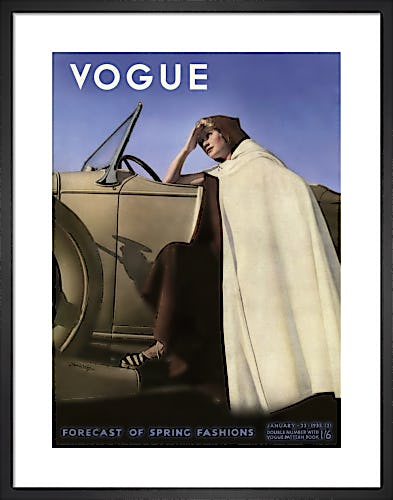 Vogue January 1935 by George Hoyningen-Huene