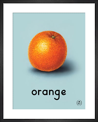 orange by Ladybird Books'