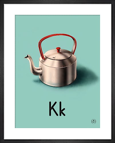 K is for kettle by Ladybird Books'