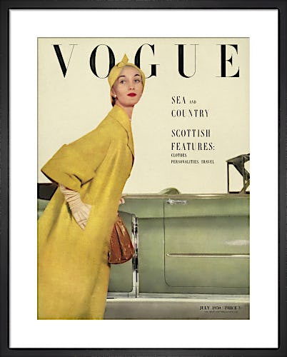 Vogue July 1950 by John Rawlings