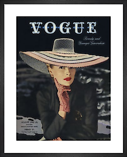 Vogue August 1942 by John Rawlings