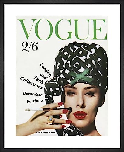 Vogue Early March 1960 by Claude Virgin