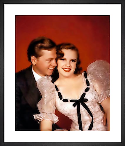 Judy Garland and Mickey Rooney (Strike Up the Band) 1940 by Hollywood Photo Archive