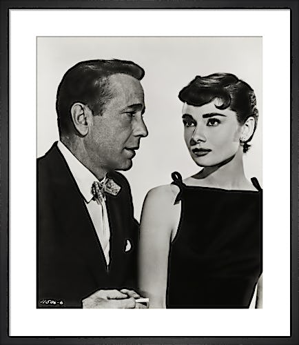 Audrey Hepburn with Humphrey Bogart by Hollywood Photo Archive