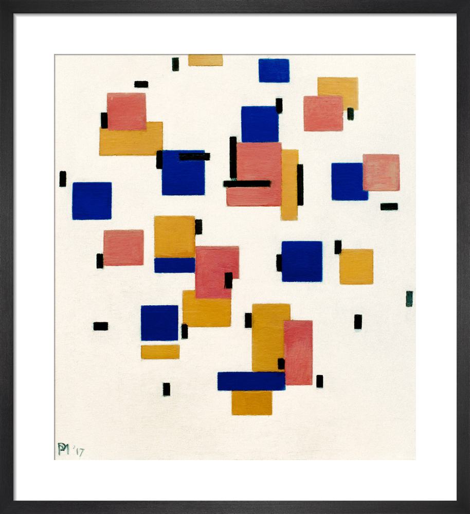 Composition In Colour B, 1917 Art Print By Piet Mondrian | King & McGaw