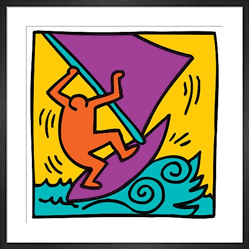 Untitled (boat) by Keith Haring