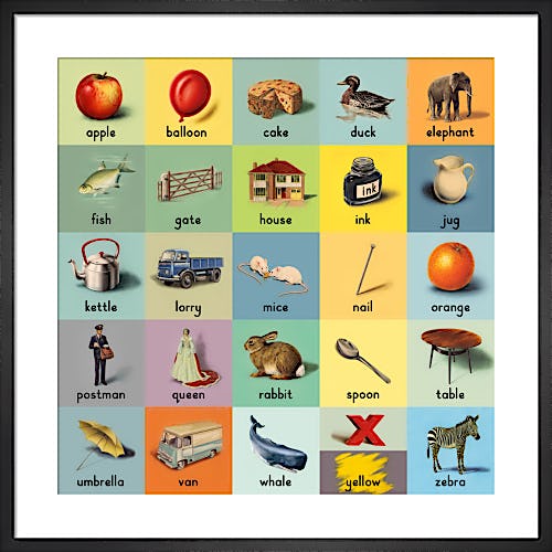 alphabet (words) by Ladybird Books'