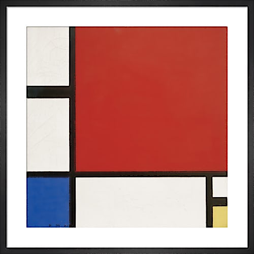 Composition in Red, Blue and Yellow, 1930 by Piet Mondrian