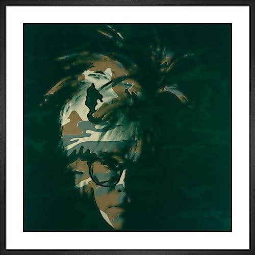 Self Portrait, 1986 (brown camo) by Andy Warhol