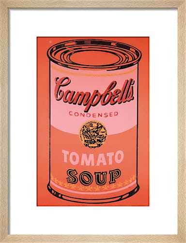 Campbell's Soup Can, 1965 (orange) by Andy Warhol