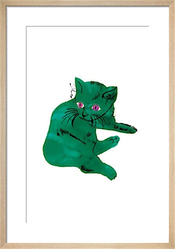 Green Cat, c.1954 by Andy Warhol