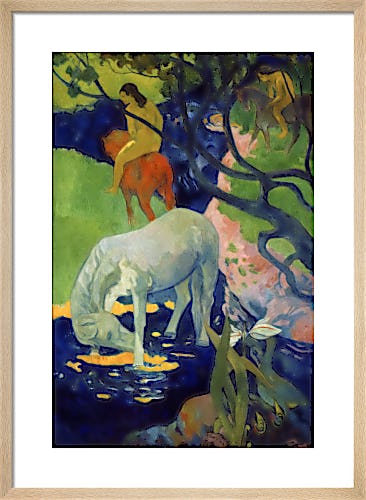 Le Cheval Blanc, 1899 by Paul Gauguin
