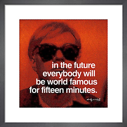 Fifteen Minutes by Andy Warhol