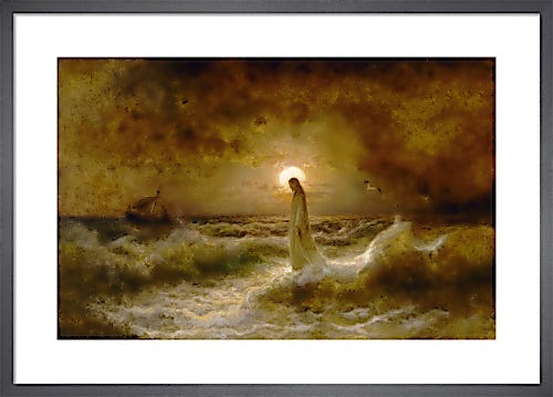 Christ Walking on the Waters by Julius Sergius von Klever