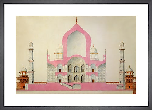 Taj Mahal, c.1816-22 from V&A