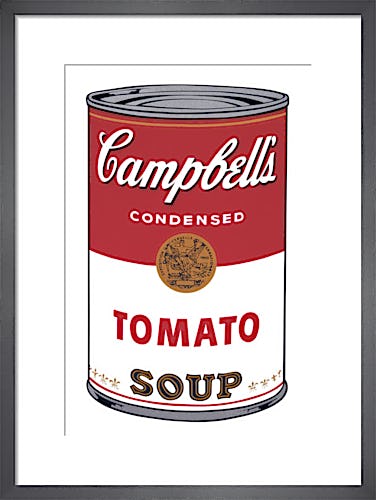 Campbell's Soup I: Tomato, 1968 by Andy Warhol