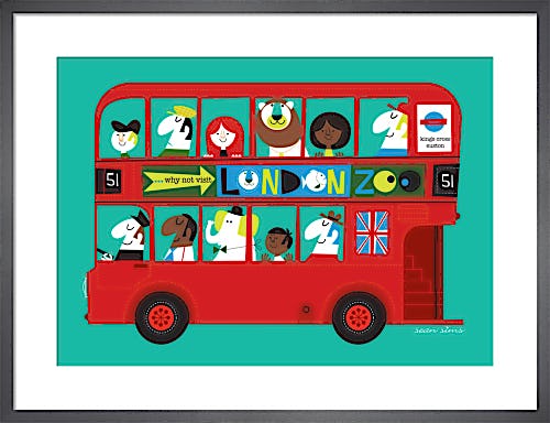 London Bus by Sean Sims