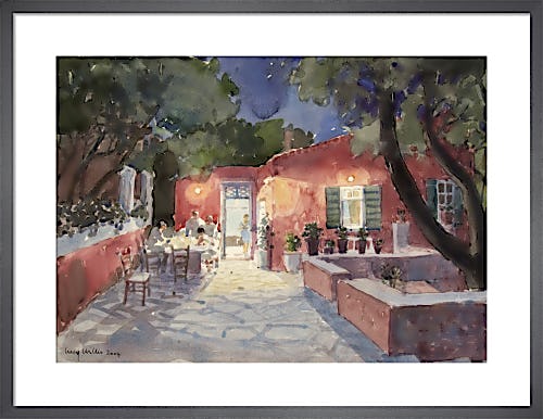 Syros Night by Lucy Willis