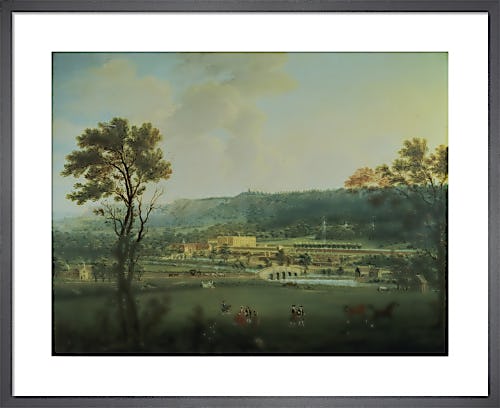A view of Chatsworth from the south-west by Thomas Smith of Derby