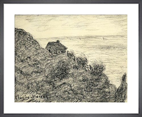 La Cabane de Douaniers pres de Pourville, 1890 by Claude Monet