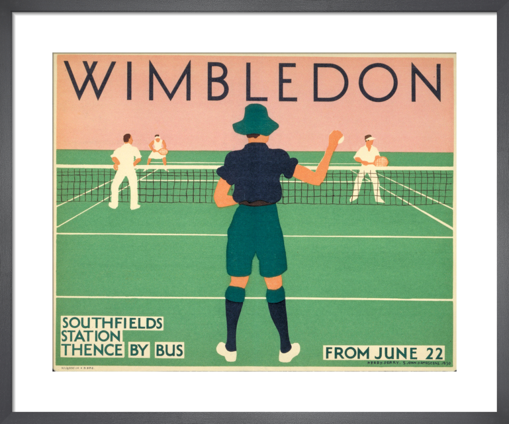 Wimbledon, 1931 Art Print by Herry Perry King & McGaw