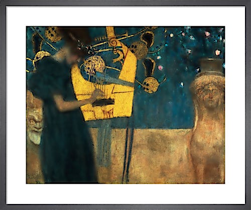 The Music, 1895 by Gustav Klimt