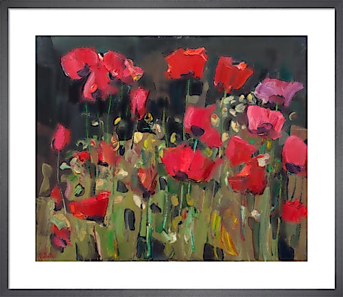 Poppies in the Garden by James Fullarton