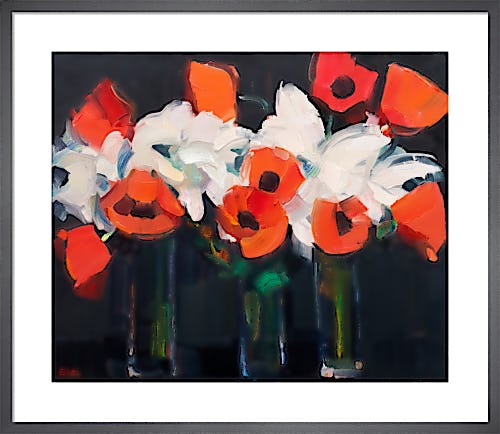 Lilies and Poppies by James Fullarton