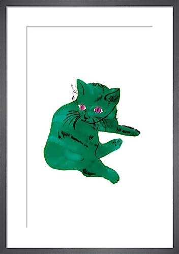 Green Cat, c.1954 by Andy Warhol