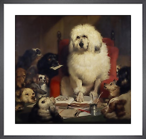 Trial by Jury, or Laying down the Law by Sir Edwin Henry Landseer