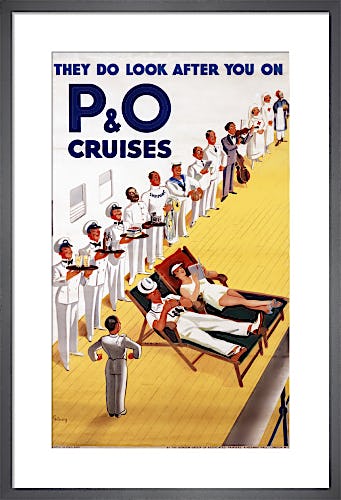 They Do Look After You On P&O Cruises by John Thomas Young Gilroy