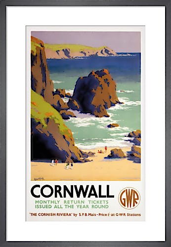 Cornwall by H Alker (Herbert Alker) Tripp